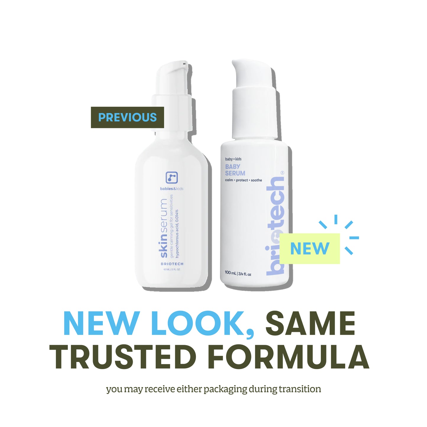 Sérum pour la peau de bébé